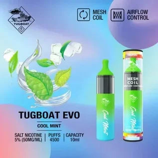 TUGBOAT EVO Best Vape Shop (2026) UAE — Buy Dubai | Emirates Vapor