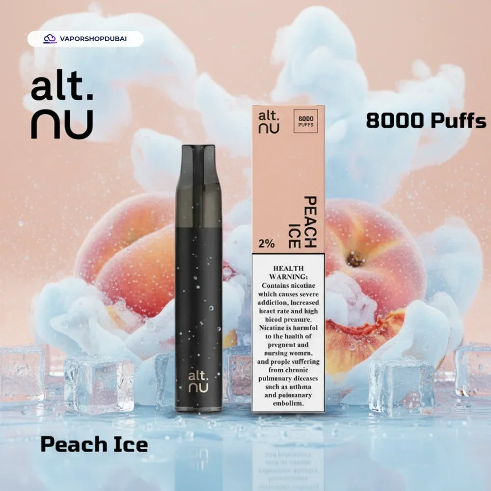 Alt Nu 8000 Puffs Disposable Vape 20mg in DUBAI, UAE