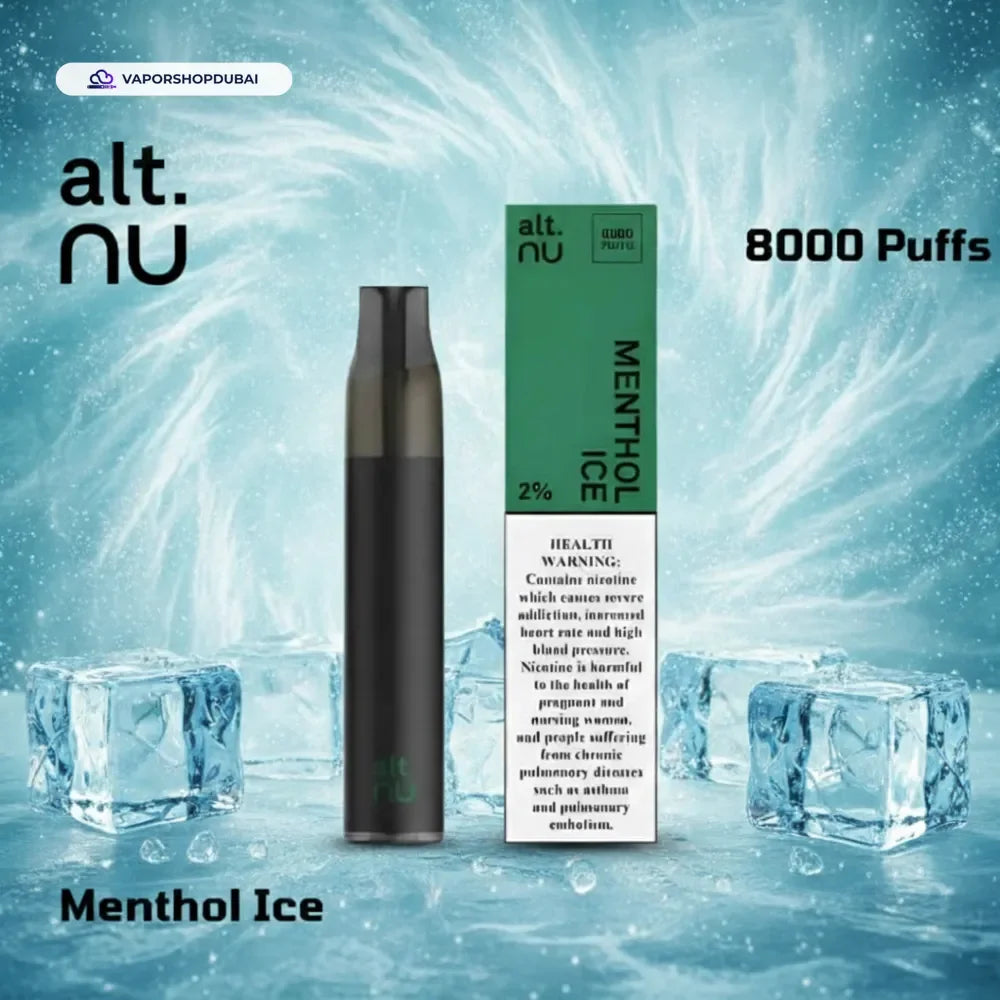 Alt Nu 8000 Puffs Disposable Vape 20mg in DUBAI, UAE