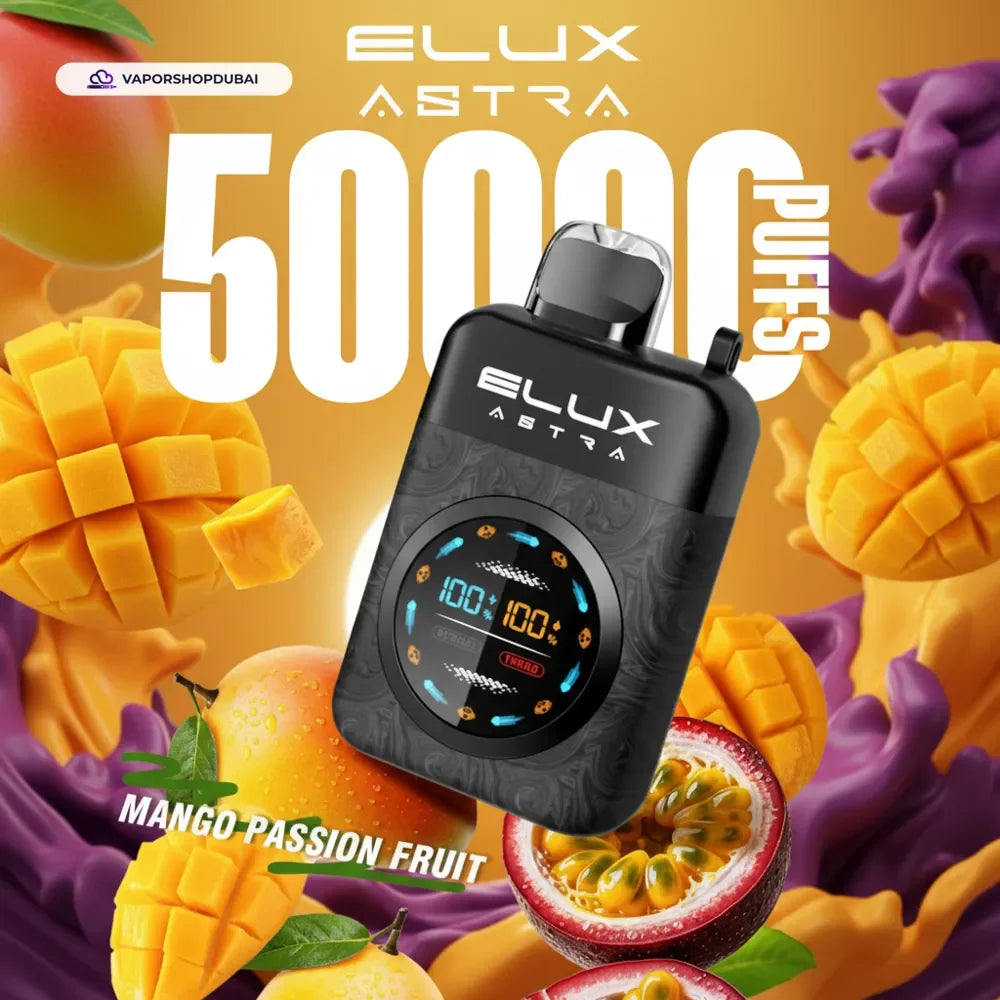 Elux Astra 50000 Puffs Disposable Vape 50MG in UAE
