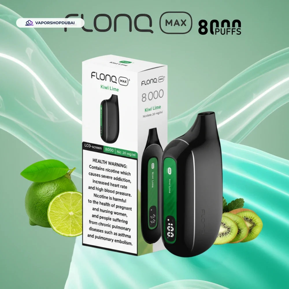 Flonq Max S 8000 Puffs Disposable Vape In UAE