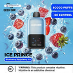 Geek Bar Ice Prince 50000 Puffs Disposable Vape In UAE