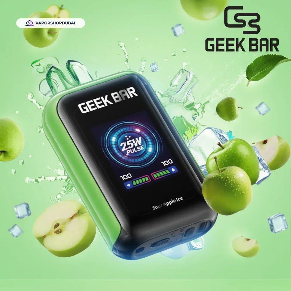 Geek Bar Watt 23000 Puffs Disposable Vape 5% (50mg) Nicotine In UAE, DUBAI