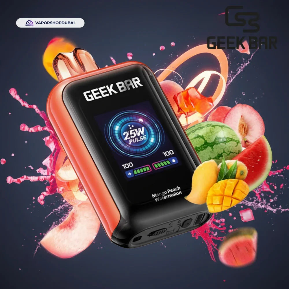 Geek Bar Watt 23000 Puffs Disposable Vape 5% (50mg) Nicotine In UAE, DUBAI