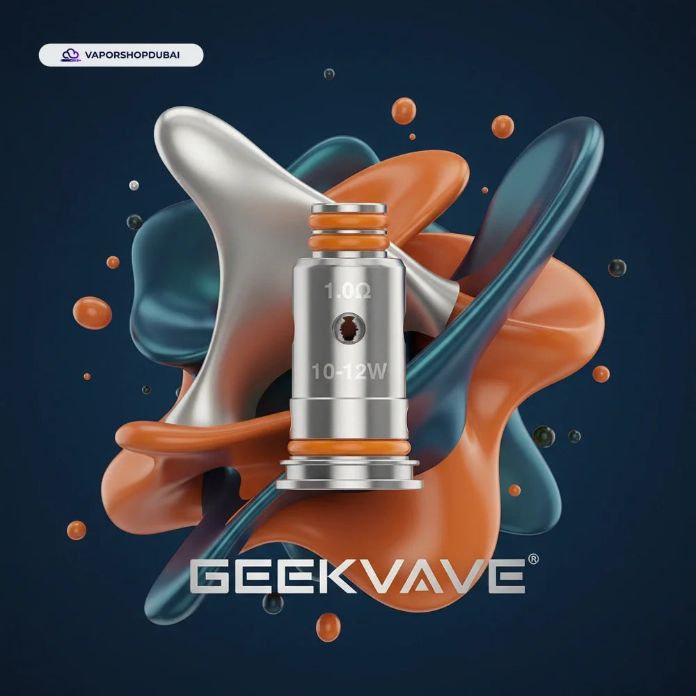 كويلات Geekvape G 1.0ohm/0.8ohm لجهاز Wenax C1 (5 قطع/عبوة)