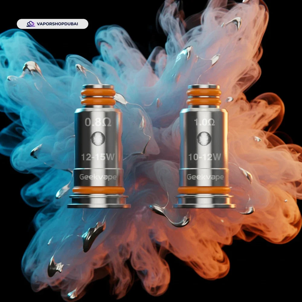 كويلات Geekvape G 1.0ohm/0.8ohm لجهاز Wenax C1 (5 قطع/عبوة)