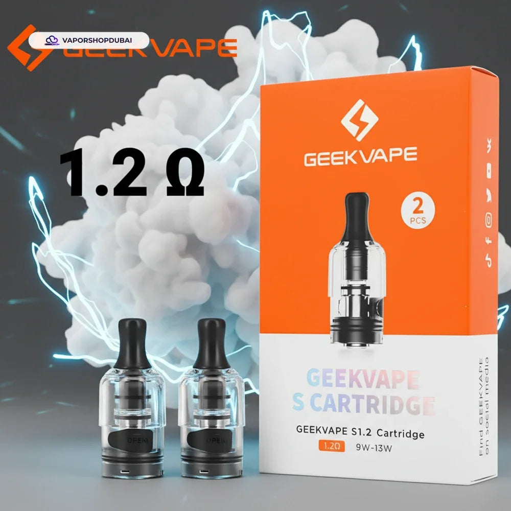 بودات تبديل Geekvape Wenax S3 بسعة 2 مل قطعتين في الإمارات العربية المتحدة