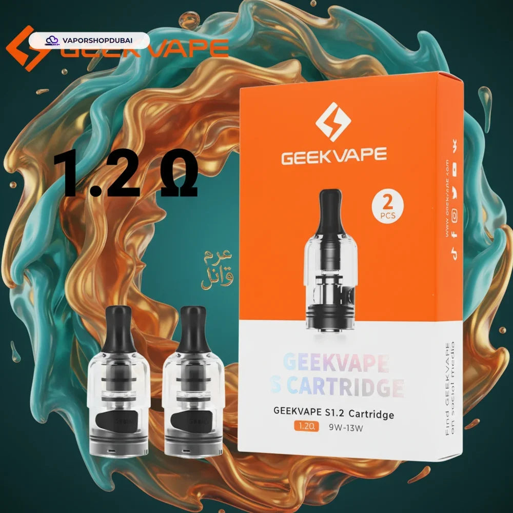 بودات تبديل Geekvape Wenax S3 بسعة 2 مل قطعتين في الإمارات العربية المتحدة