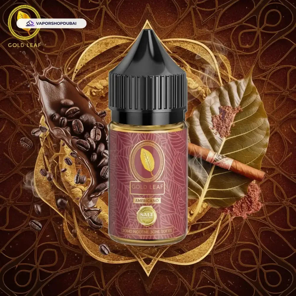 GOLD LEAF Salt Nic 30ml E-liquid in DUBAI