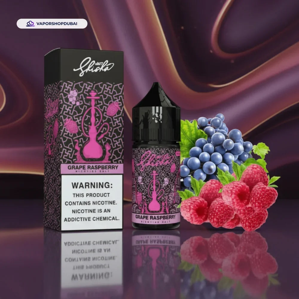 GRAPE RASPBERRY BY NASTY SHISHA NICOTINE SALT 30ML