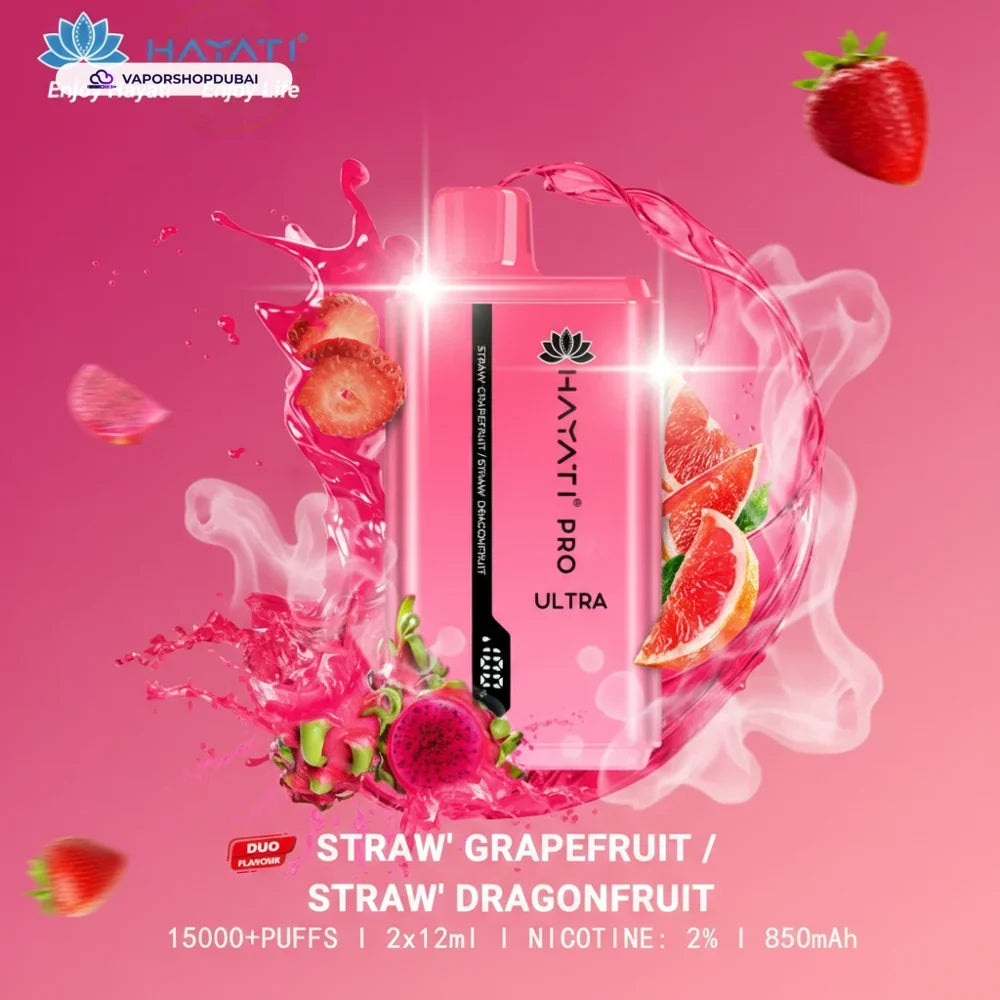 Hayati Pro Ultra 15000 Puffs سحبة جاهزة في الإمارات العربية المتحدة