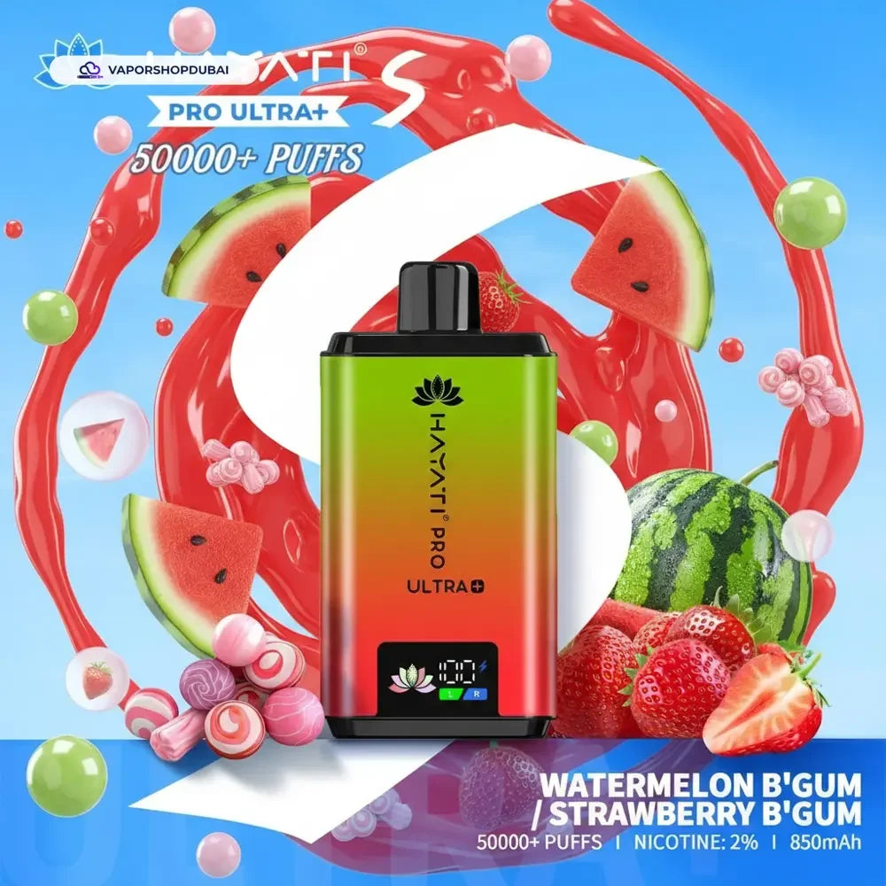 فيب للاستعمال مرة واحدة Hayati Pro Ultra+ S 50000 Puffs في الإمارات العربية المتحدة