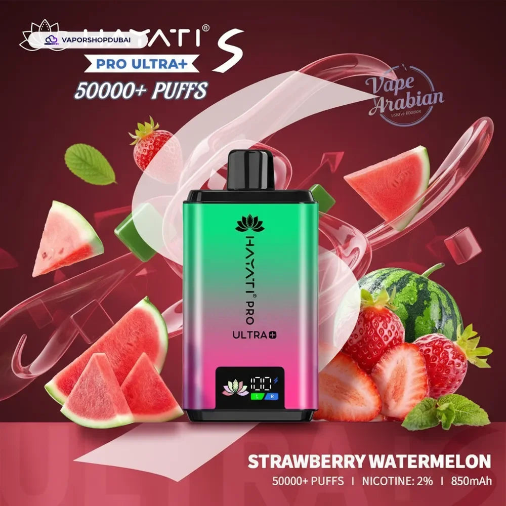 فيب للاستعمال مرة واحدة Hayati Pro Ultra+ S 50000 Puffs في الإمارات العربية المتحدة