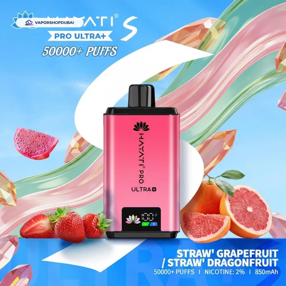فيب للاستعمال مرة واحدة Hayati Pro Ultra+ S 50000 Puffs في الإمارات العربية المتحدة