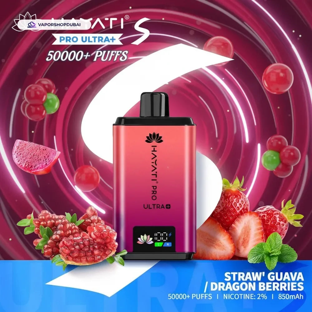 فيب للاستعمال مرة واحدة Hayati Pro Ultra+ S 50000 Puffs في الإمارات العربية المتحدة