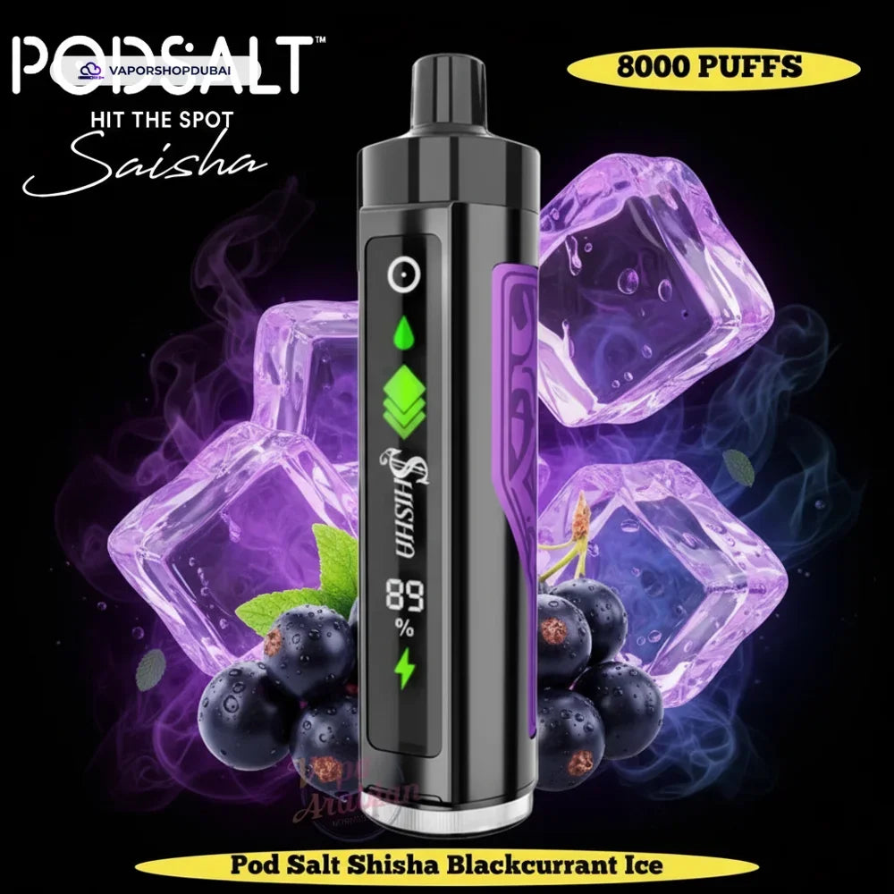Pod Salt Shisha 8000 Puffs DTL 3mg In UAE
