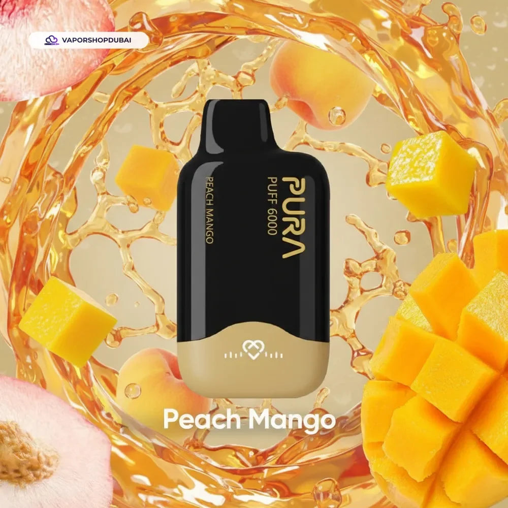 Pura 6000 Puffs Disposable Vape 2% In UAE