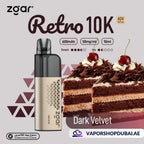 ZGAR Retro 10000 Puffs Best Vape Dark Velvet UAE | Emirates Vapor