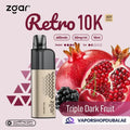 ZGAR Retro 10000 Puffs Best Vape Triple Dark Fruit UAE | Emirates Vapor
