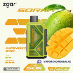 ZGAR Sorna 50000 Puffs Best Vape best price UAE — ESMA certified