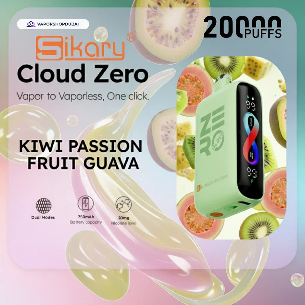 Sikary Cloud Zero 20000 Puffs Disposable 20mg In Dubai, UAE