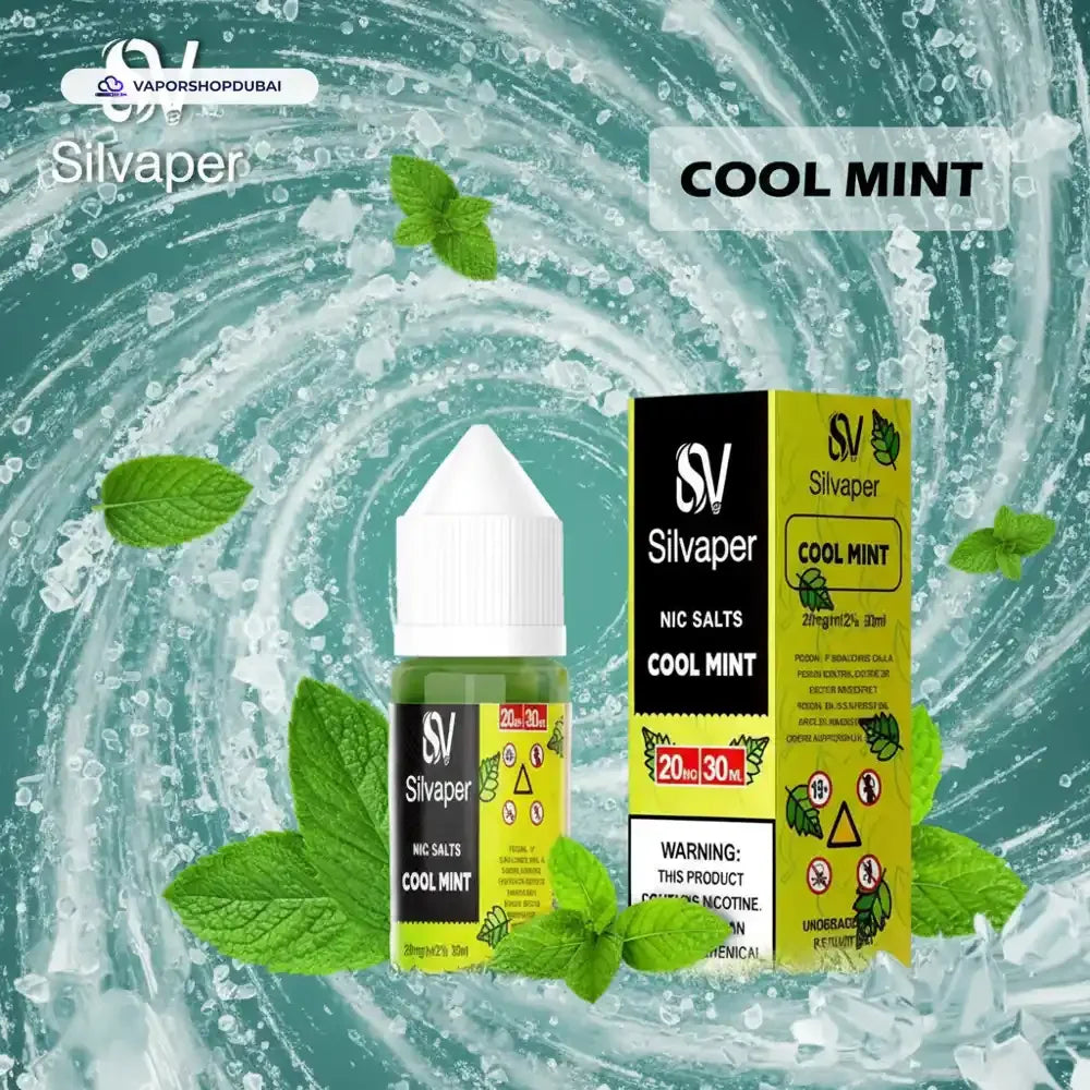 Silvaper Salt Nic 20mg 30ml E-Liquid flavors UAE | Emirates Vapor Dubai