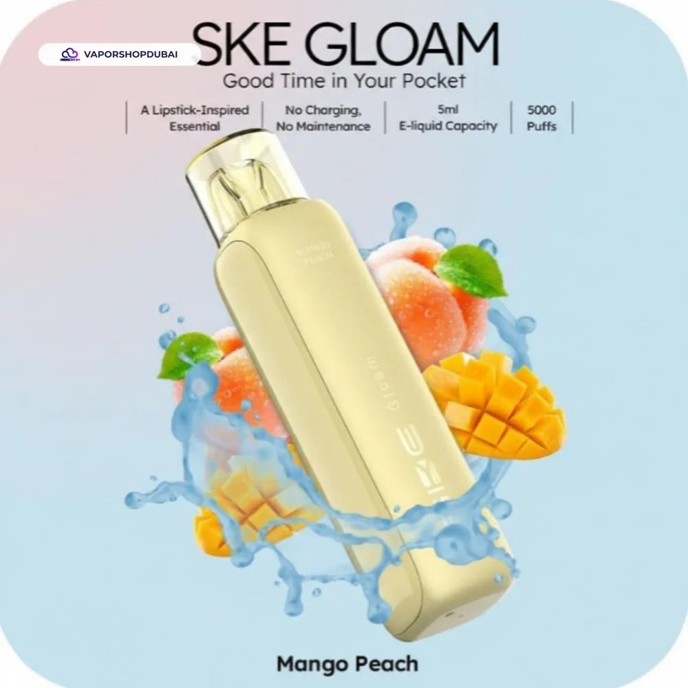 SKE Gloam 5000 سحبة سيجارة إلكترونية للاستعمال مرة واحدة 20 ملغ في الإمارات العربية المتحدة