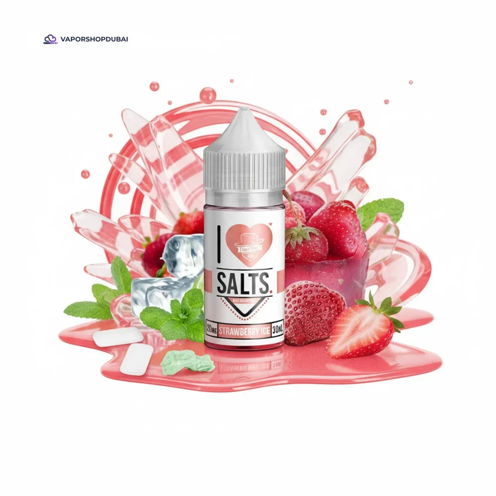Strawberry Ice I Love Salts By Mad Hatter Juice Uae — AED 40 | Emirates Vapor