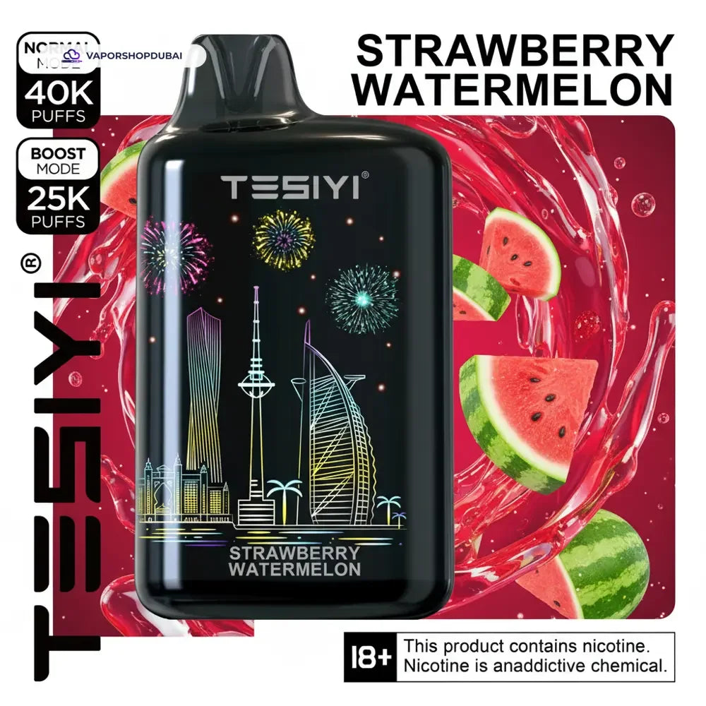 TESIYI ULTRA MAX 40000 Puffs Disposable Vape 50MG best price UAE — ESMA certified