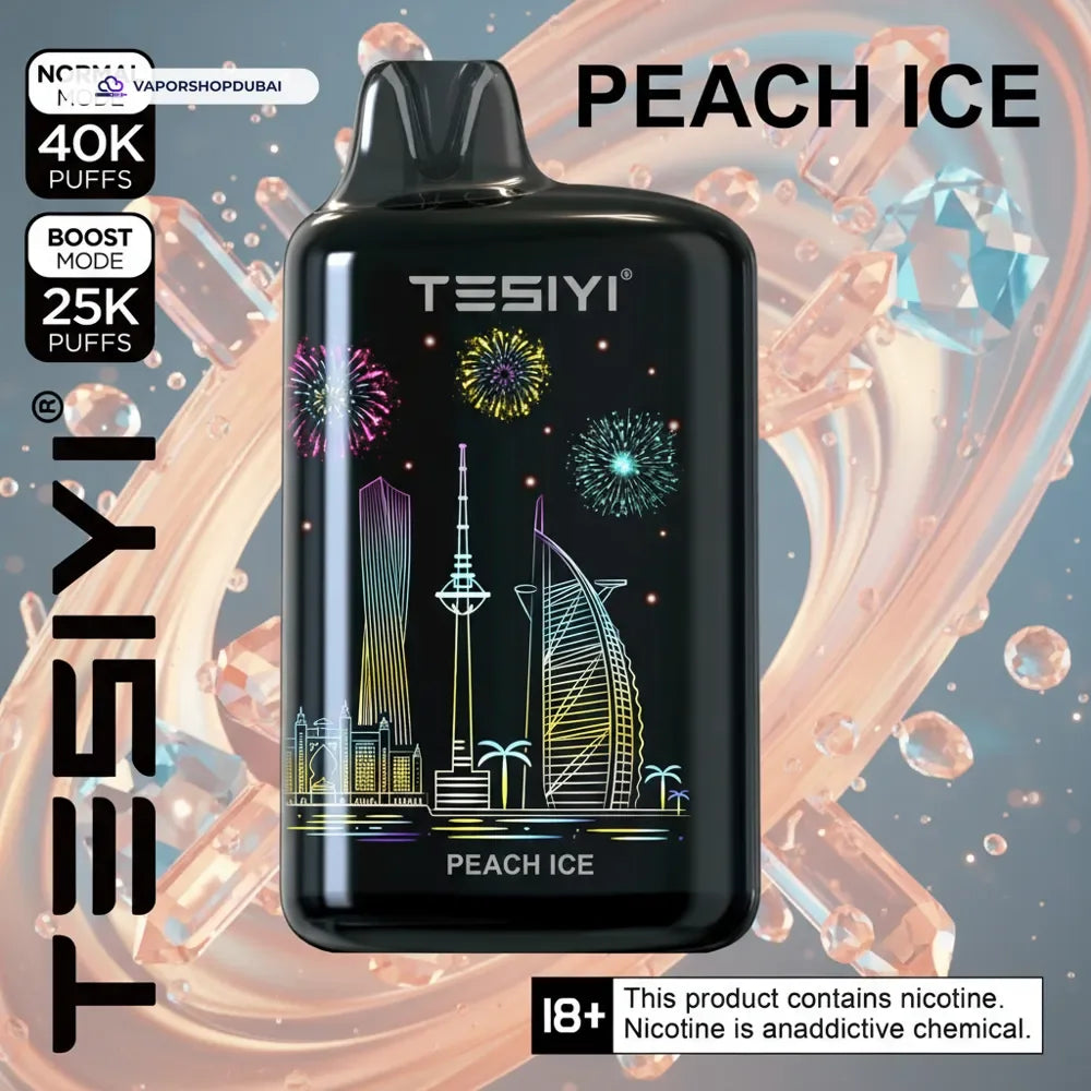 TESIYI ULTRA MAX 40000 Puffs Disposable Vape 50MG flavors UAE | Emirates Vapor Dubai