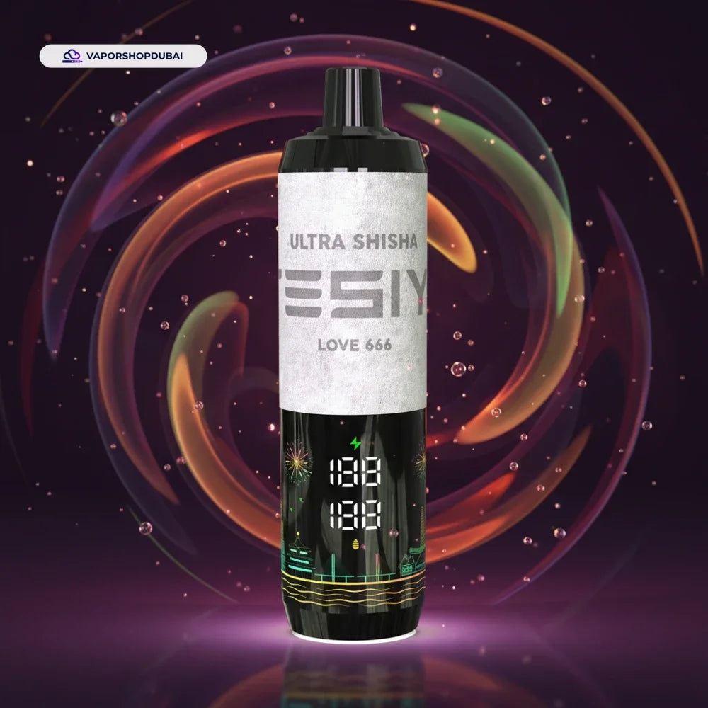 TESIYI Ultra Shisha 35000 سحبة فيب جاهز للاستخدام في الإمارات العربية المتحدة