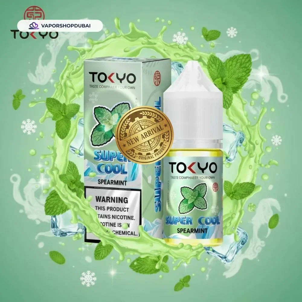 Tokyo Super Cool Saltnic 20mg 30ml E-liquid flavors UAE | Emirates Vapor Dubai