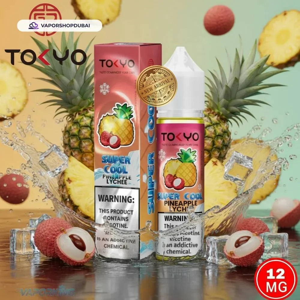 Buy Emirates Vapor Tokyo Super Cool Series 12mg 60ml E-liquid Dubai same-day delivery