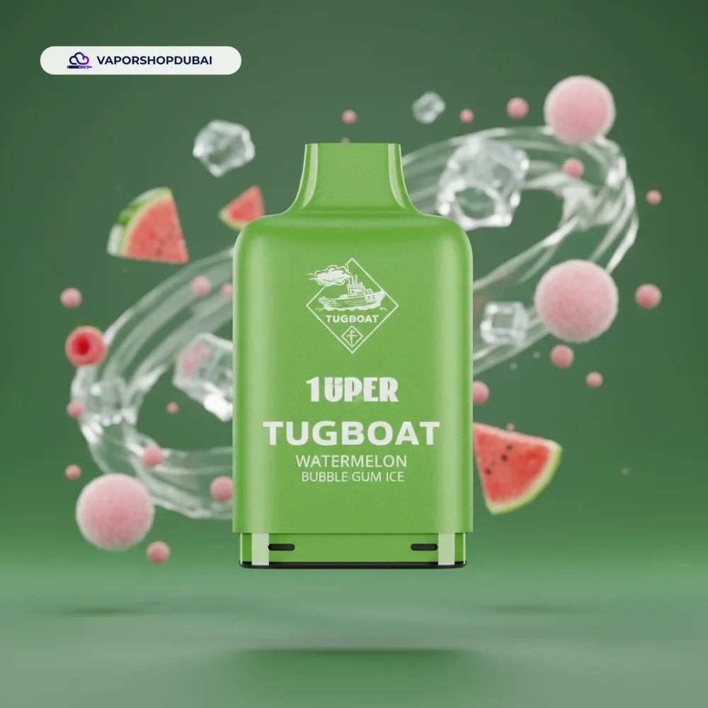 TUGBOAT Super 16000 Pod Cartridges Disposable Vape flavors UAE | Emirates Vapor Dubai