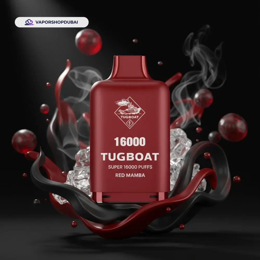 TUGBOAT Super 16000 Pod Cartridges Disposable Vape UAE — Buy Dubai | Emirates Vapor