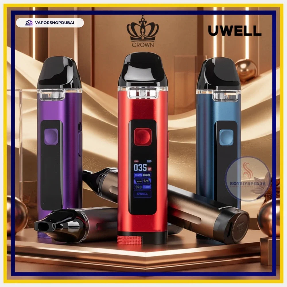 Uwell Crown D Pod Mod Kit 1100mAh 3ml In UAE