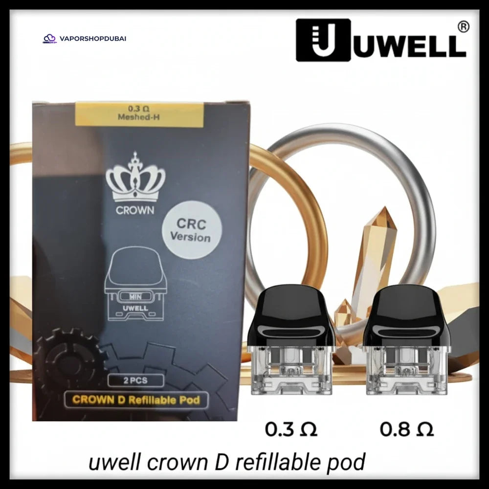 Uwell Crown D Refillable Pod 2mL In UAE