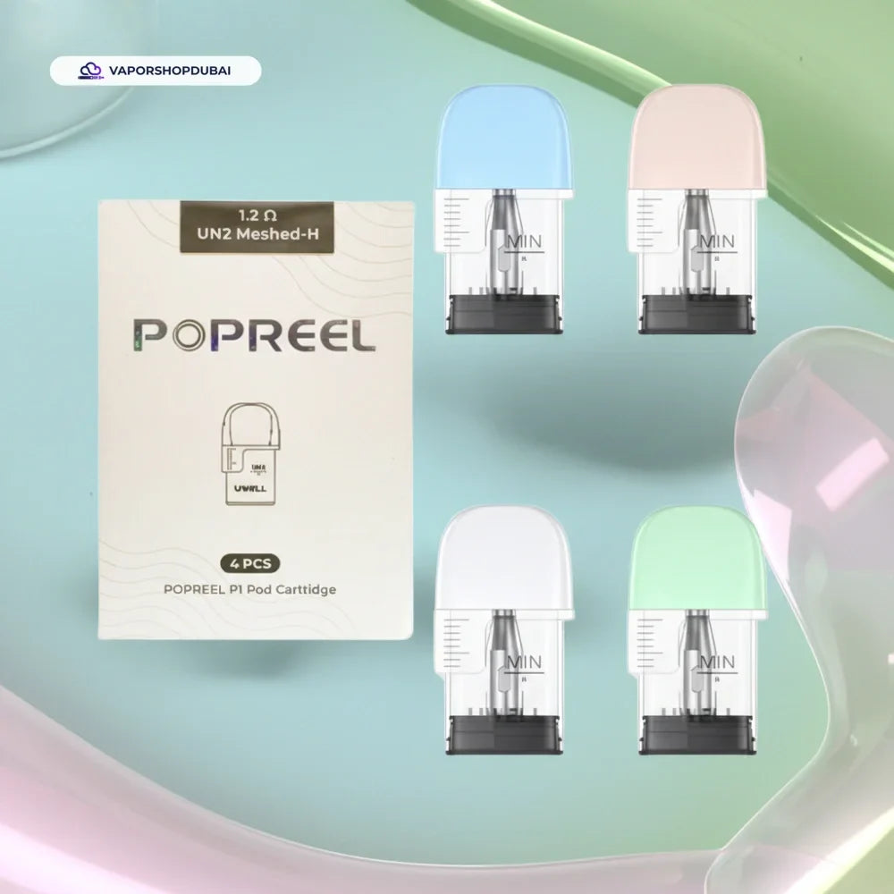 Uwell Popreel P1 Pod Cartridge 2ml (4pcs/pack) UAE | Emirates Vapor