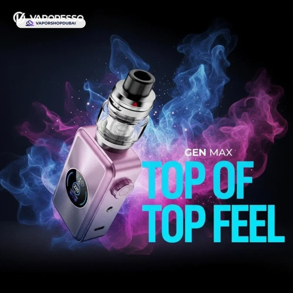 Vaporesso GEN MAX Kit 220W With iTank T Atomizer 6ml UAE — Buy Dubai | Emirates Vapor