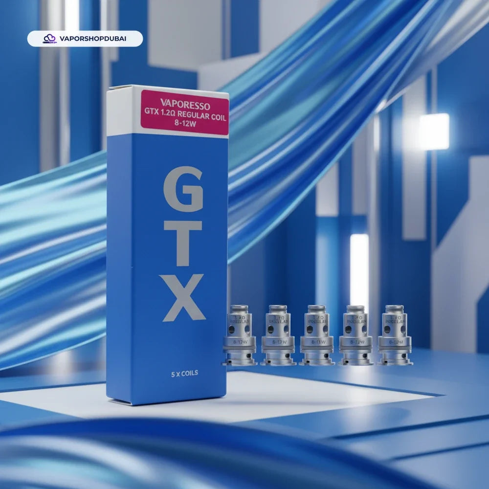 Vaporesso Gtx Coils resistances UAE | Emirates Vapor Dubai