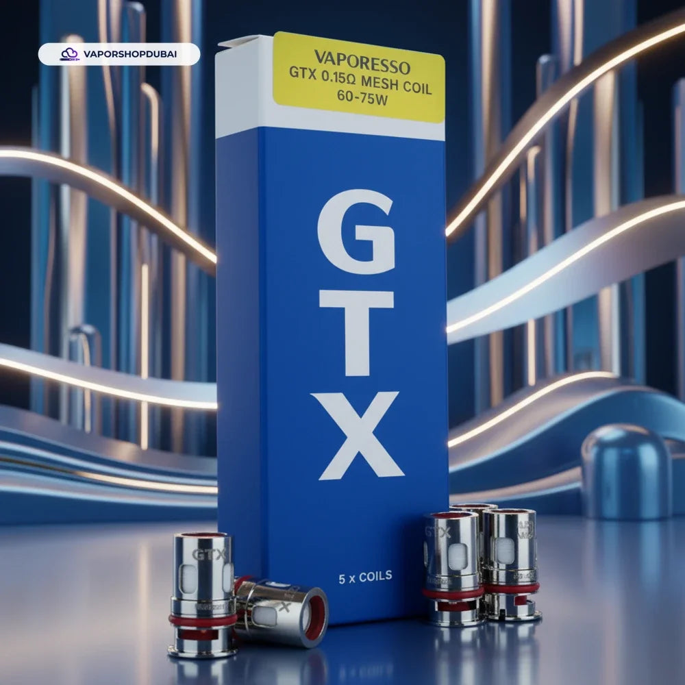 Vaporesso Gtx Coils resistances UAE | Emirates Vapor Dubai