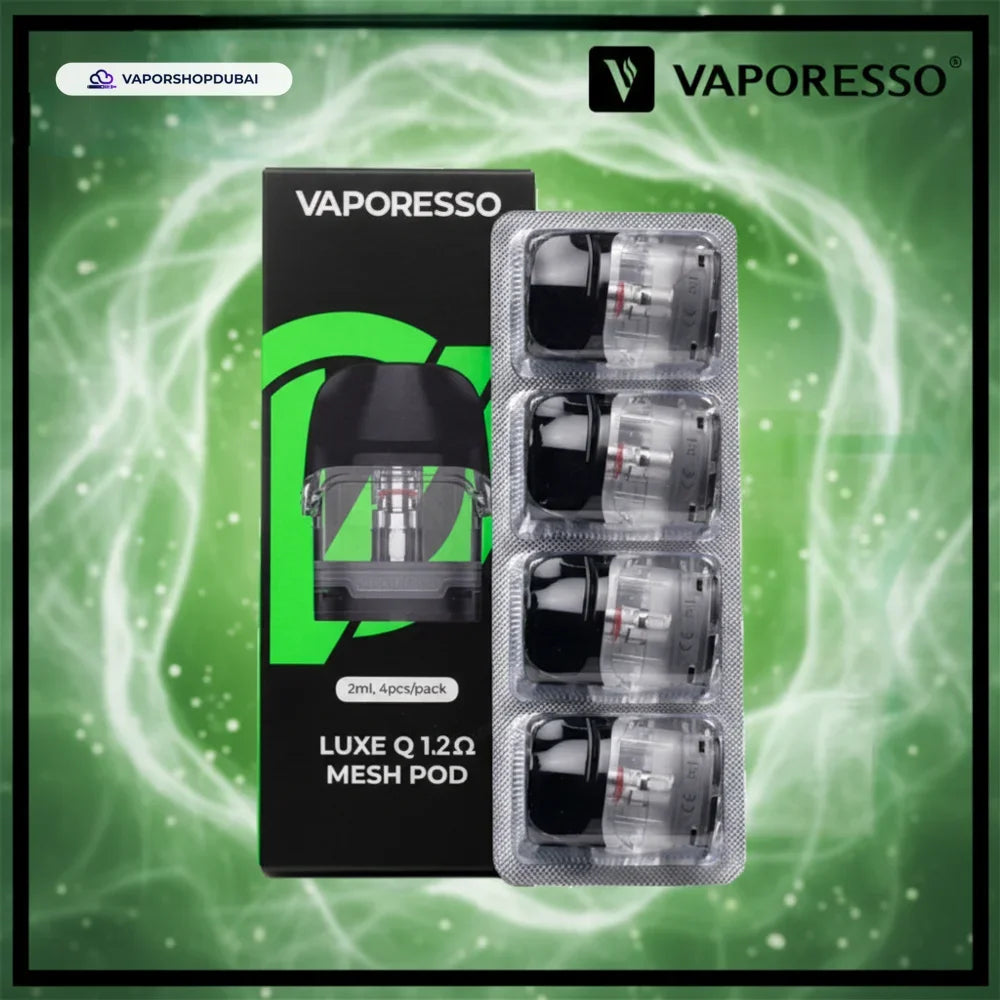 Buy Vaporesso Vaporesso Luxe Q Replacement Pods 4pcs Dubai same-day delivery