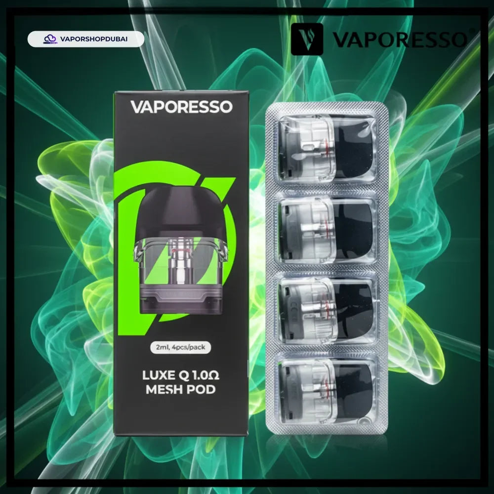 Vaporesso Luxe Q Replacement Pods 4pcs best price UAE — ESMA certified