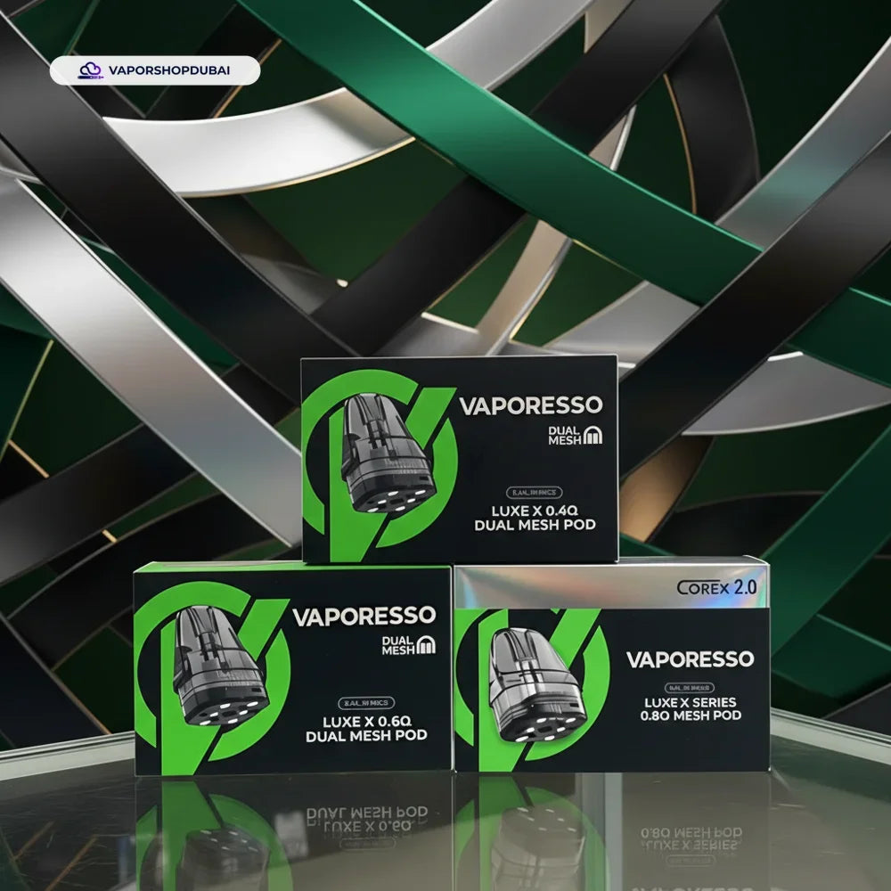 Vaporesso LUXE X Pod Cartridge (2pcs/pack) resistances UAE | Emirates Vapor Dubai