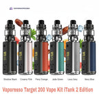 Vaporesso Target 200 Vape Kit iTank 2 Edition colors UAE | Emirates Vapor Dubai