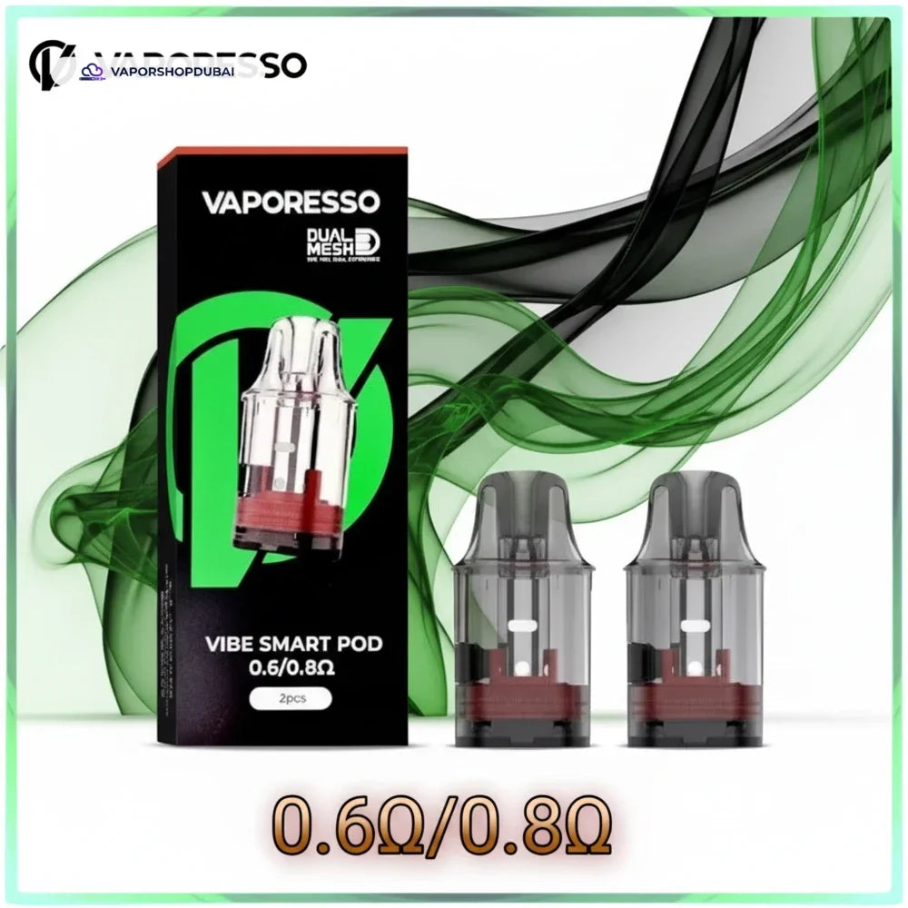 Vaporesso Vibe Replacement Pods 2pcs Pack resistances UAE | Emirates Vapor Dubai