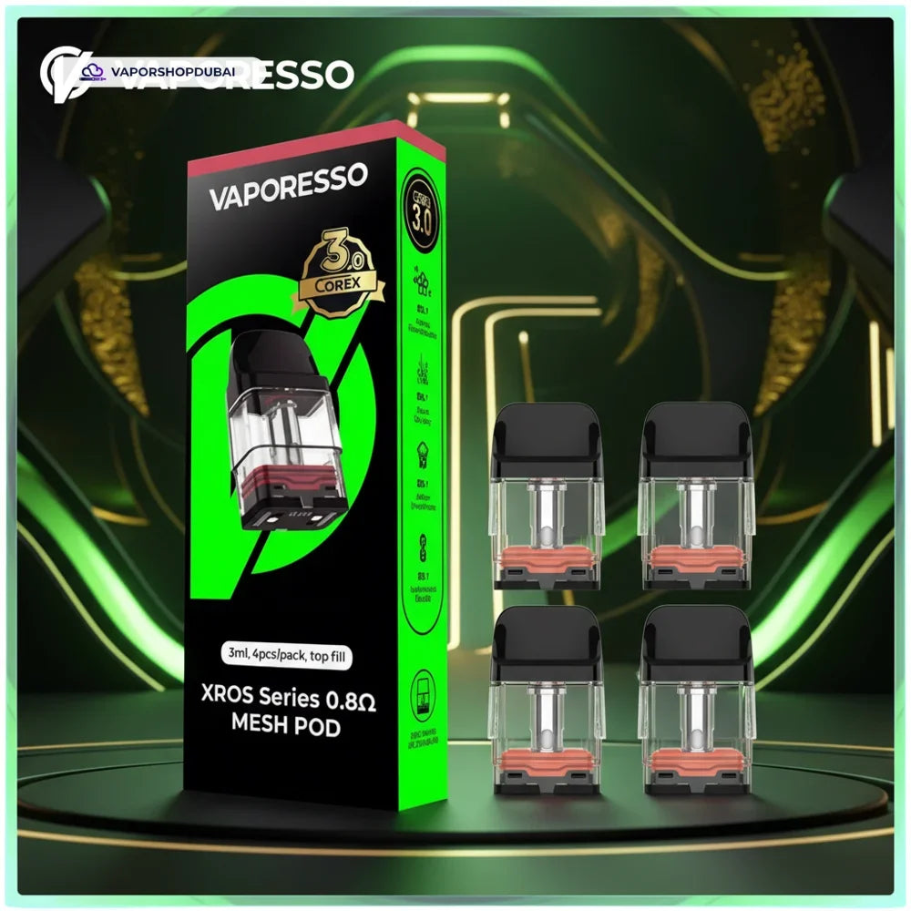 Vaporesso XROS Series Pod Cartridge 4pcs Pack best price UAE — ESMA certified