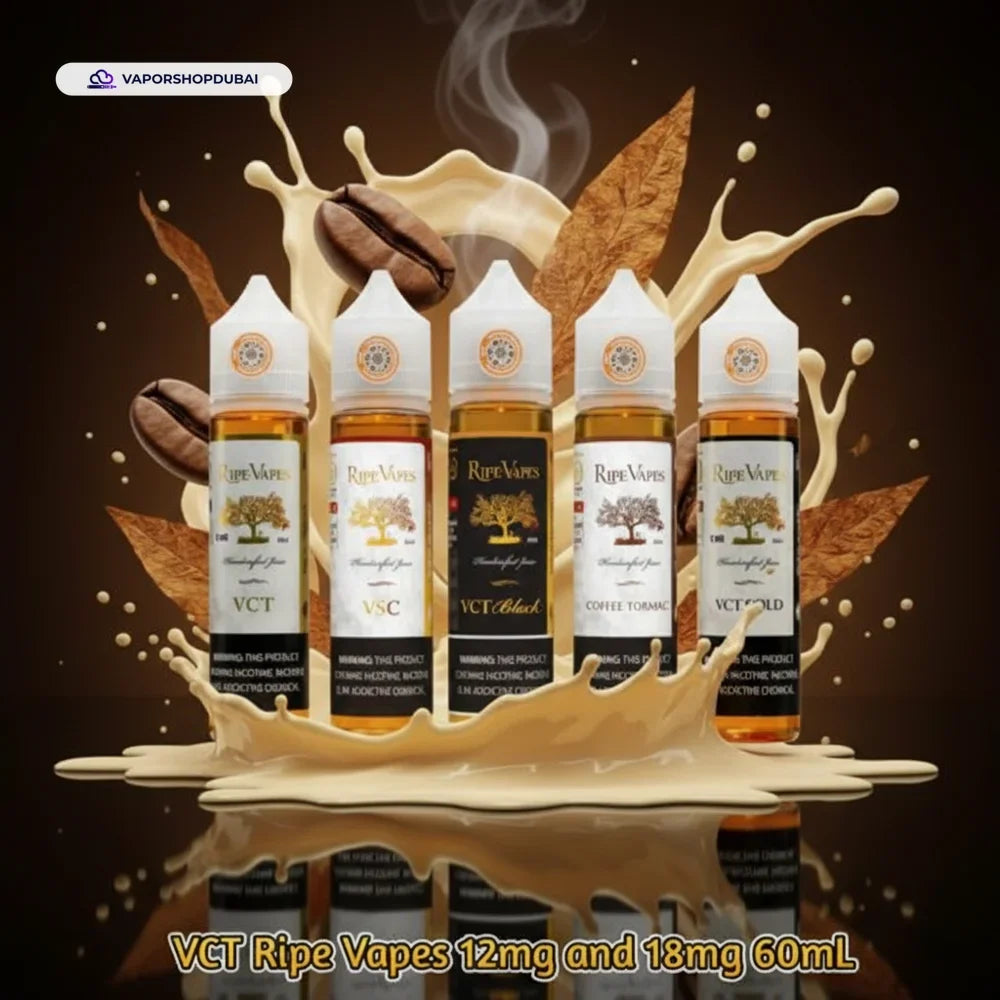 VCT Ripe Vapes 12mg and 18mg 60ml E-Juice UAE — Buy Dubai | Emirates Vapor