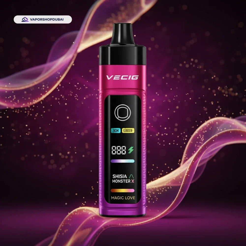 Vecig Shisha Monster X 30K DTL Disposable Hookah Vape In UAE