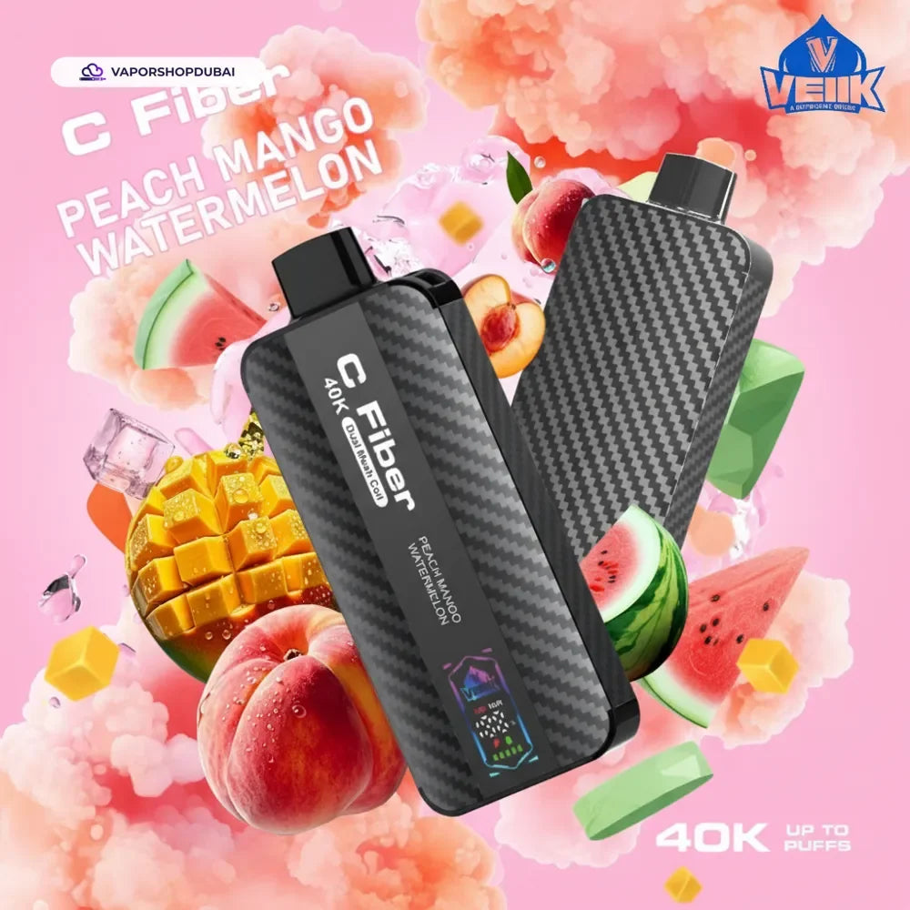 VEIIK C Fiber 40000 Puffs 20mg Disposable Vape في دبي، الإمارات العربية المتحدة